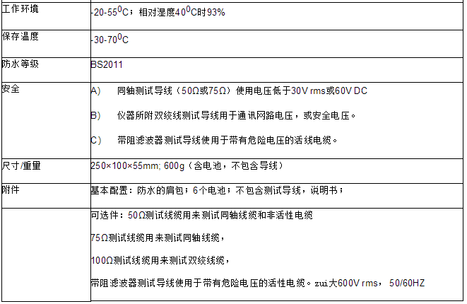 線纜測試儀